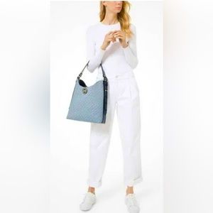 MICHAEL Michael Kors - Large Leather Bowery Hobo